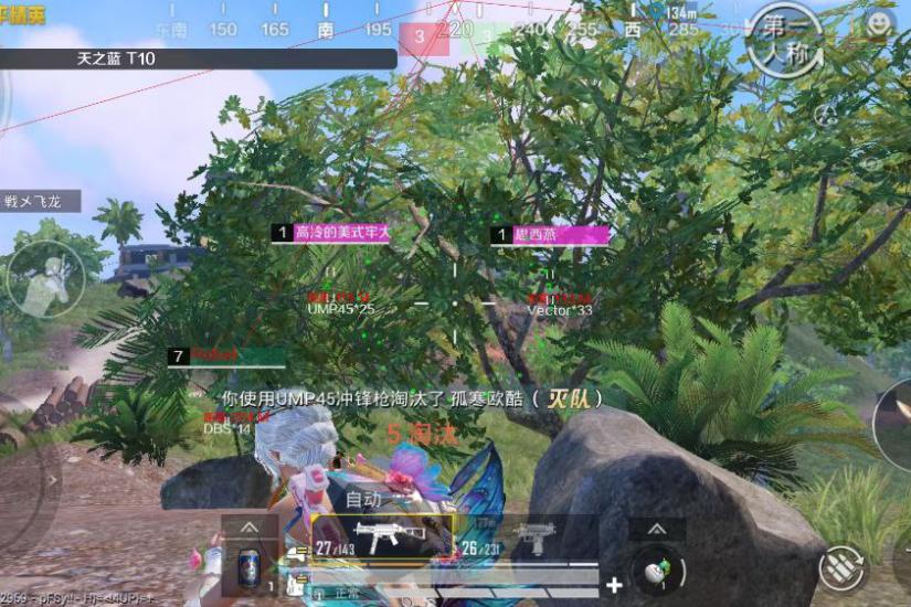 和平精英天之蓝开挂